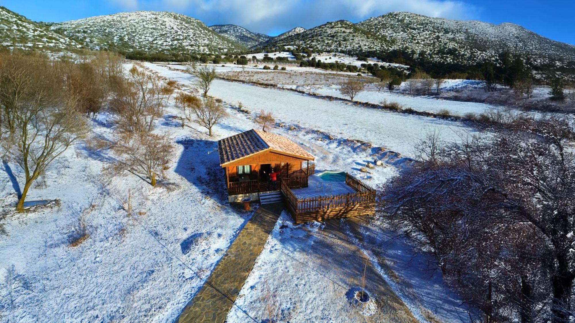 Aldea Los Odres - Cabanas De Madera De 1ª Con Piscina Privada Y Bbq En La Puerta Moratalla  Exterior foto